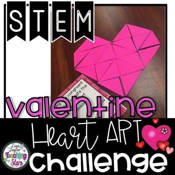 Preview of Valentine's Day Heart STEM Challenge