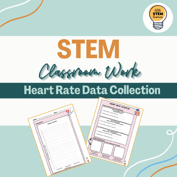 Preview of Little STEM Learners: STEM Valentine's Day - Heart Rate Challenge!