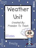 STEM: WEATHER Unit*Lesson Plans*Projects*Game*Study Guide*