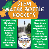 Forces and Motion Newtons Laws STEM Bottle Rockets Project MS-PS2-1