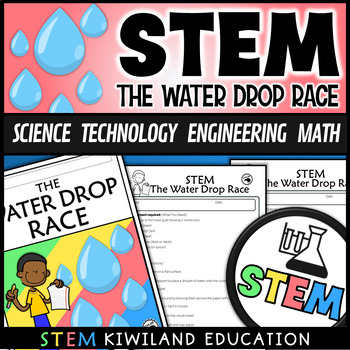 Preview of STEM Water Drop Race a Science and Engineering Challenge