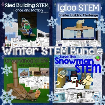 Preview of Winter STEM Bundle