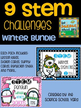 Preview of STEM Winter Bundle