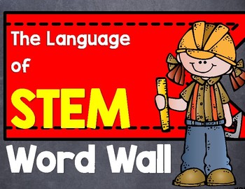 Preview of STEM Word Wall