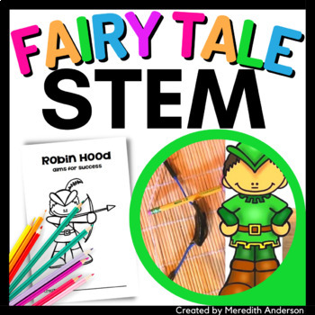 Preview of STEM activity - Robin Hood Fairy Tale Challenge