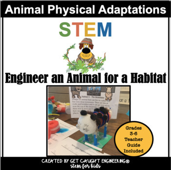 Preview of Animal Adaptations STEM Activity