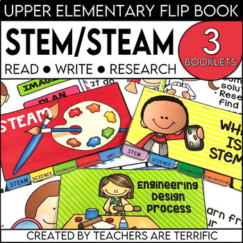 Preview of STEM & STEAM Flipper Books