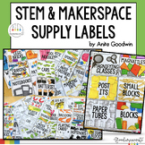 STEM and Makerspace Supply Labels
