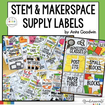 Preview of STEM and Makerspace Supply Labels