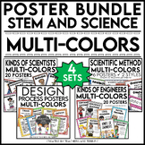STEM and Science Posters Bundle featuring Multi-Colors