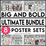 Ultimate STEM and Science Poster Bundle in Big and Bold Colors