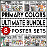 Ultimate STEM and Science Poster Bundle in Primary Colors