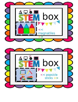 Preview of STEM boxes