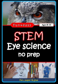 Preview of STEM Body Science: The Eye - A Simple kit for Science Educators and Substitutes