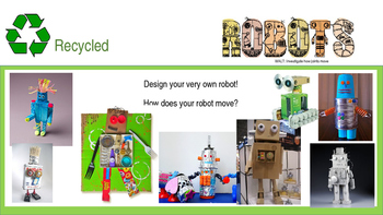 Preview of STEM challenge - recycled robots