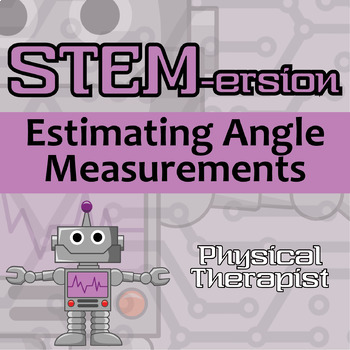 Preview of STEM-ersion - Estimating Angle Measurements Printable & Digital Activity