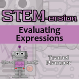 STEM-ersion - Evaluating Expressions Printable & Digital Activity