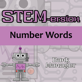 STEM-ersion - Number Words Printable & Digital Activity - 