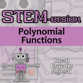 STEM-ersion - Polynomial Functions Printable & Digital Activity