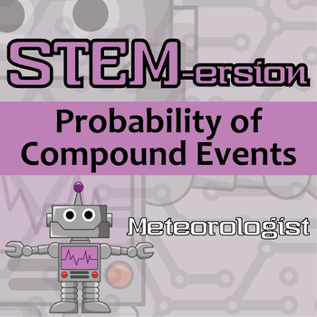 Preview of STEM-ersion - Probability of Compound Events Printable & Digital Activity