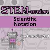 STEM-ersion - Scientific Notation Printable & Digital Acti