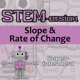 STEM-ersion - Slope & Rate of Change Printable & Digital Activity