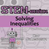 STEM-ersion - Solving Inequalities Printable & Digital Act