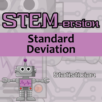 Preview of STEM-ersion - Standard Deviation Printable & Digital Activity - Statistician