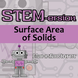 STEM-ersion - Surface Area of Solids Printable & Digital A