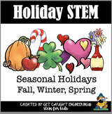 Holidays STEM Bundle with SEVEN Engineering Lessons