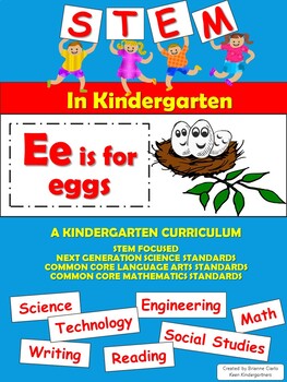 Preview of STEM in Kindergarten: Ee is for Eggs (printable & hands-on activities)