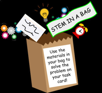 Preview of STEM in a Bag ~ STEM ENGINEERING ~ STEM Activities ~ STEM Challenges