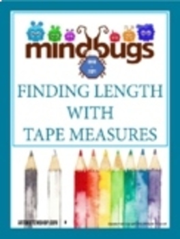 Preview of STEM measurement skills 4th MindBugs: Length & Distance