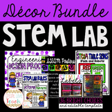 STEM, STEAM, or STREAM Lab Decor Bundle