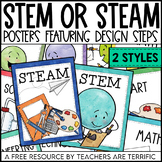 STEM or STEAM Posters FREEBIE