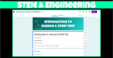 STEM & the Engineering Design Process Assessment *Great fo