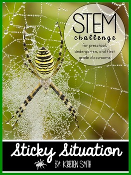 Preview of STEM throughout the year- Unit 3 Sticky Situation (Spiders)
