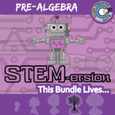 STEMersion - PRE-ALGEBRA BUNDLE - Printable & Digital Activities