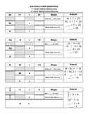 STEP-BY-STEP 2 STEP EQUATION SOLVING