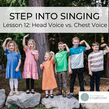 Preview of STEP INTO SINGING Beginner Vocal Training Lesson 12: Head Voice vs. Chest Voice