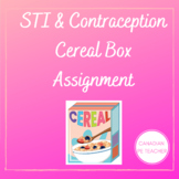 Health STI/Contraception Cereal Box Assignment