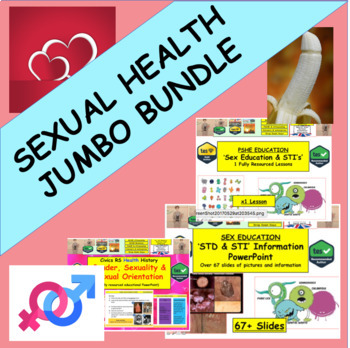 Preview of STI + STD Sexual Health Bundle of resources