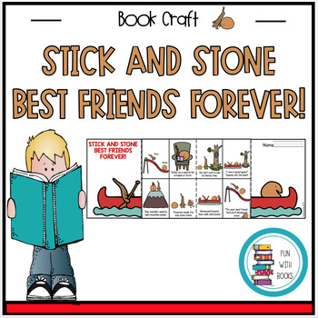 Preview of STICK AND STONE BEST FRIENDS FOREVER BOOK CRAFT