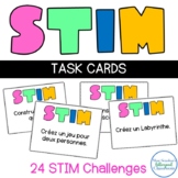 STIM Task Cards French STEM Task Cards