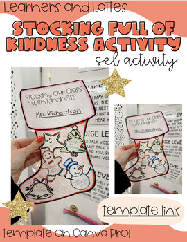 Preview of STOCKING OUR CLASS WITH KINDNESS | SEL ACTIVITY