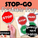 STOP GO SIGN | SIGA PARE |  Editable Template | Teaching P