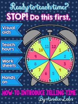 Preview of STOP! Teach THIS lesson before introducing telling time to the hour!