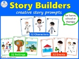 Preview of STORY BUILDERS ~ 96 Creative Story Prompt Cards