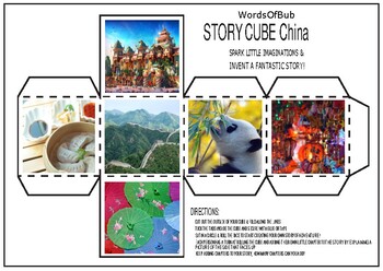 Preview of #Oct2019Halfoffspeech : STORY CUBE China / A4 / Tell a fantastic story!