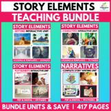 STORY ELEMENTS BUNDLE - DISTANCE LEARNING